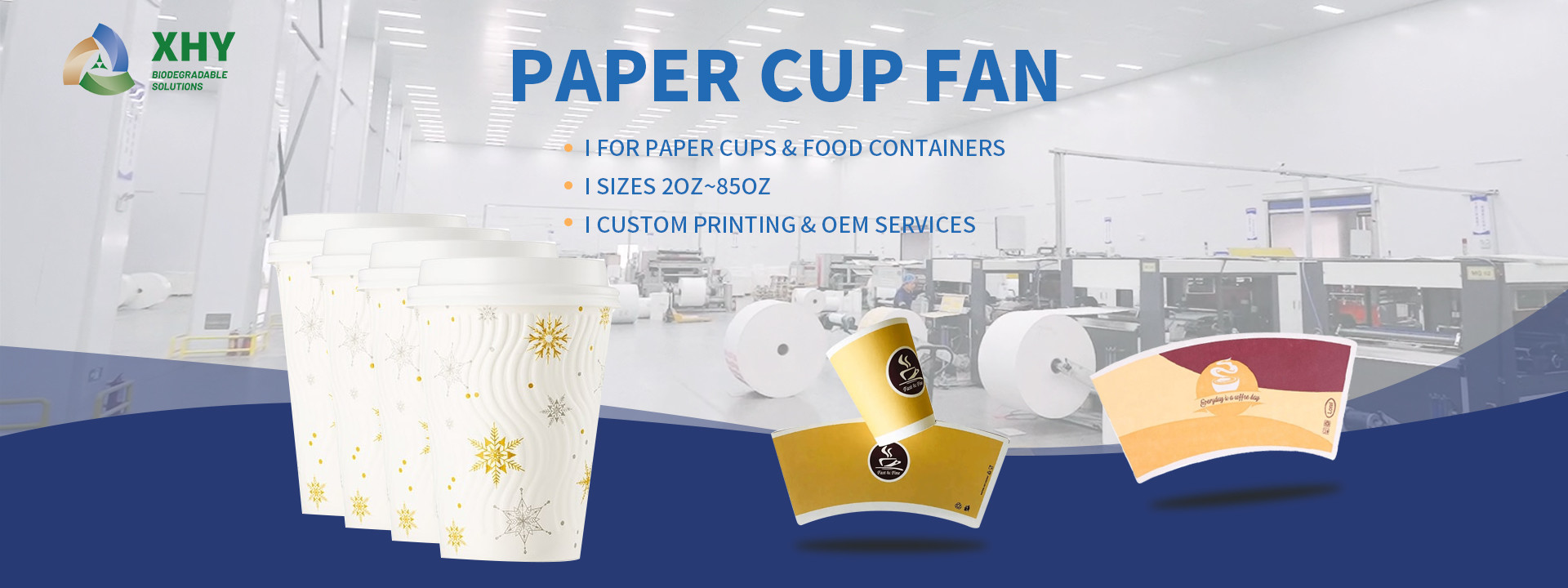 qualidade Fã do copo de papel fábrica