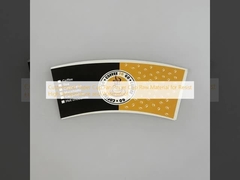 맞춤형 종이 컵 팬 종이 컵 고온 저항 및 방수