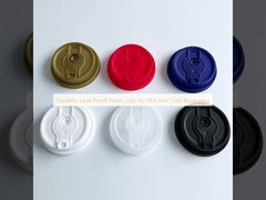 뜨거운 음료 와 차가운 음료 를 위한 내구성 있고 누출 방지 할 수 있는 플라스틱 뚜??