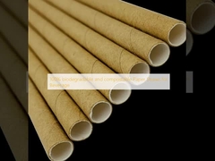  100% biodegradable and compostable  Paper Straws for Beverage