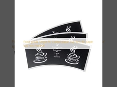Food grade Single PE Coated paper cup fans for paper cup raw material