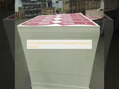 PLA Coated Paper Sheet for Sustainable Packaging Solution