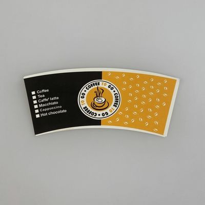 Eco Friendly Paper Cup Fan Waterproof Paper Cup Raw Material Resist High Temperature
