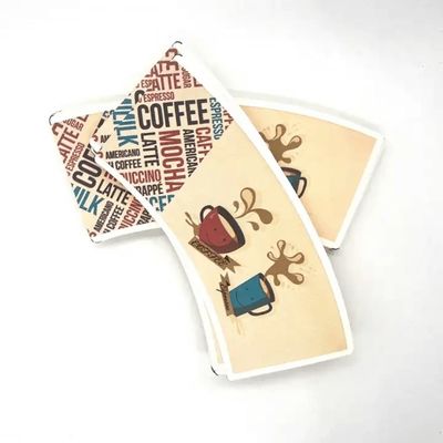 Food Grade Waterproof Paper Cup Fan Single Sided Coating Water Resistance