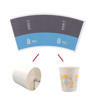 PE Coating Double Sided Paper Roll Oilproof And Waterproof Disposable Paper Cup Roll
