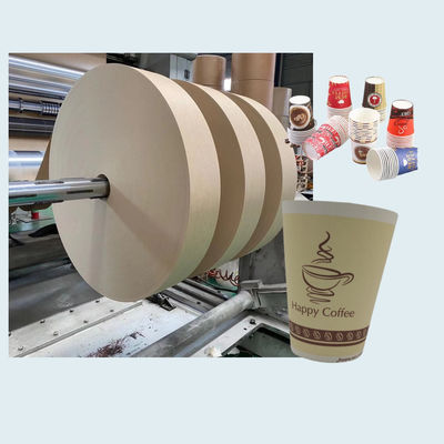 Kraft Paper Cup Bottom Roll For Disposable Paper Cups With Waterproof And Oilproof