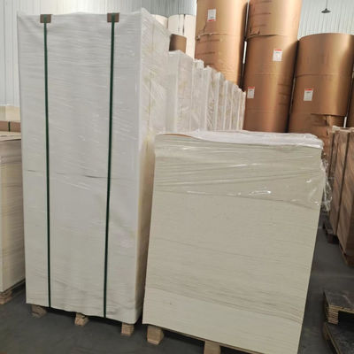 Custom Food Grade Packaging Material Oilproof And Waterproof PE Coating Paper Sheet
