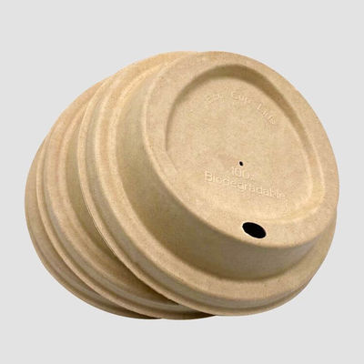 Sustainable Leak Resistant Paper Lids For Disposable Drink Containers