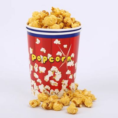 Custom Eco Friendly Food Safe Paper Popcorn Bucket With FDA Certified