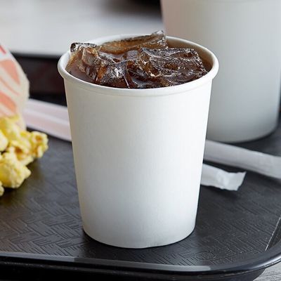 Customized Disposable Paper Cold Cups With Leak Proof PE Coating