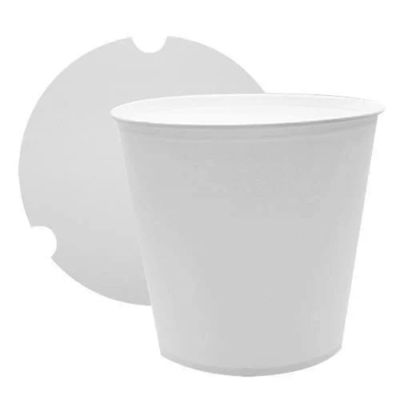 Eco Friendly Paper Chicken Bucket With PE / PLA Coating Prevents Oil Leaks