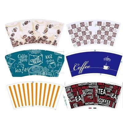 PE coated Paper Cup Blanks Paper Cup Raw material for Paper Cups