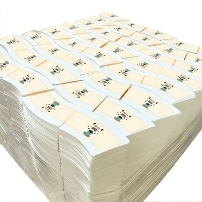 Custom Waterproof Kraft Paper Cup Fan For Producing Food Packaging Containers