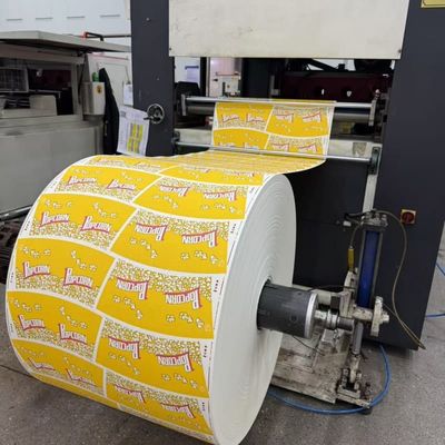 PE laminated Paper Roll for food and beverage packaging