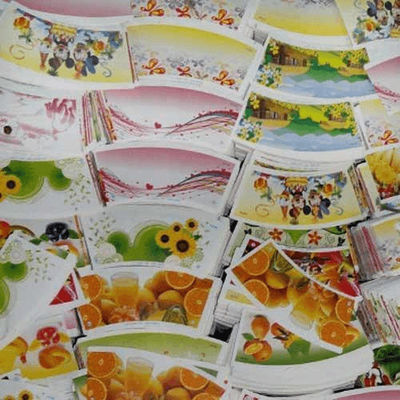 Biodegradable PE Coating Paper Cup Fan for Disposable Paper Cups