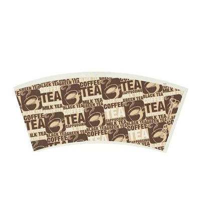 acheter Ventilateur de tasse en papier revêtu en PE mono ou double face pour résistance à haute température online manufacture