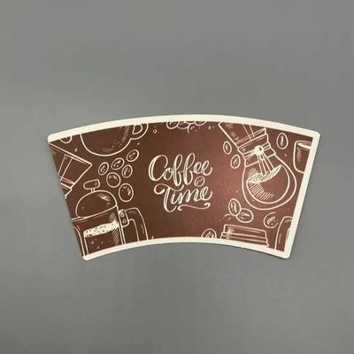 Single or Double Sided PE Coated Paper Cup Fan for High-Temperature Resistance