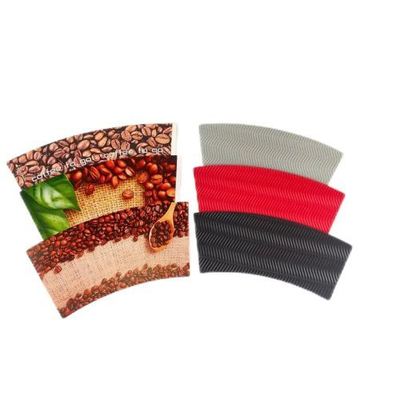 Buy 2.5oz-32oz Food Grade Single Double Wall Raw Material Flexographic Printing Paper Cup Fans online manufacture