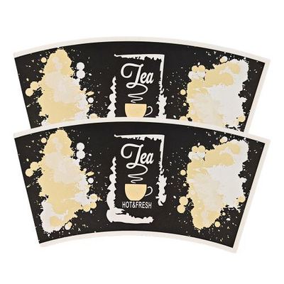 comprar FSC- Amigable al medio ambiente 100% biodegradable con un solo ventilador de taza de papel recubierto de PLA para beber té bebida de café online manufacture