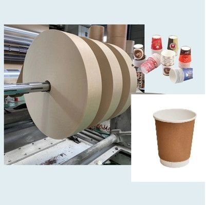 kopen Oliebestendig Recyclebaar PLA Gecoat Burger Papieren Bekerrand Rol Gemaakt in China online manufacture