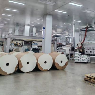 comprar Eco-friendly Customizable PE Coated White Paper Cup Rolls Flexography Printing Beverage Wrapping online manufacture