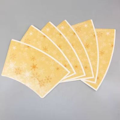 comprar Oilproof Pulp Raw Material Disposable Manufacturers Print Raw Material Paper Cup Fan online manufacture