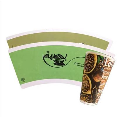 Купить Paper Box Raw Material Single or Double Side Fan PE Coated Paper Tea Beverage Coffee online manufacture