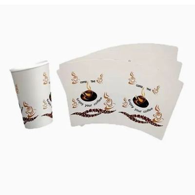 kaufen Double-Sided Anti-Permeability PE Coated Paper Cup Fan for Coffee Cup Fan Slices to Make Food Packaging online manufacture