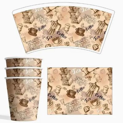 خرید Virgin Wood Pulp Paper Foodgrade PE Coated Paper Cup Fan for Ice Cream Paper Cup online manufacture