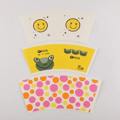 Buy Customized Design 4oz -20oz Printed and Personalized Disposable Advertising Paper Cup Fan online manufacture