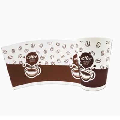 Buy 100% Biodegradable Waterproof Compostable Customized Design and Size Printing Paper Cup Fan online manufacture