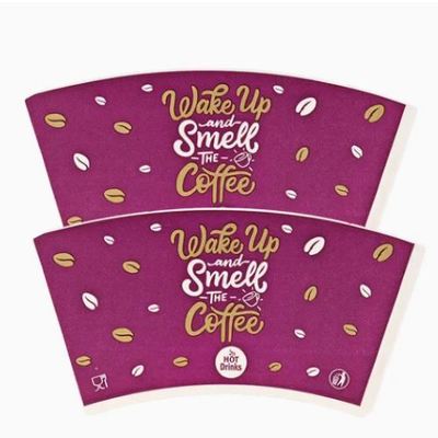 خرید 1-7 Colors Available Custom Printed Coffee Cup Lunch Box Paper Cup Raw Material Paper Fans online manufacture