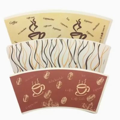 kupować Heat Insulation Waterproof Eco-Friendly PLA Coated Paper Cups Fan Custom Cold Hot Drink Cups online manufacture