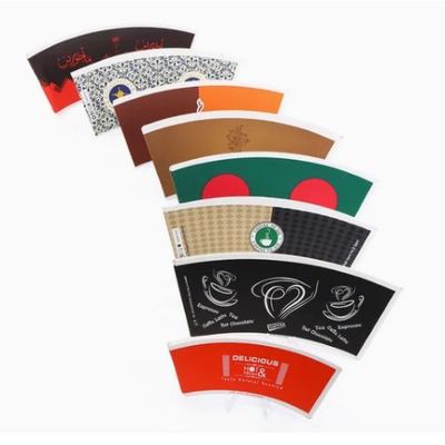 kaufen 200GSM-350GSM PE-beschichteter Papierbecher-Zuschnitt für Eis, Getränke, Tee, Kaffee-Papierbecher online manufacture