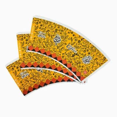 acheter Matière première pour gobelets en papier jetables imprimés pour boissons, thé et café, éventail pour gobelets en papier online manufacture
