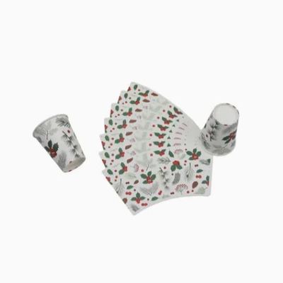 comprar Ventilador de copo de papel com impressão offset de 2oz-18oz, revestido com PE de grau alimentício para bebidas em copo de papel online manufacture