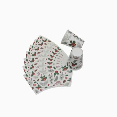 comprar Ventilador de copo de papel descartável por atacado biodegradável FSC PE PLA revestido 100% polpa virgem online manufacture