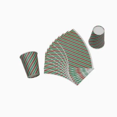 Beli Penjualan Langsung Pabrik Sertifikasi FSC Kustomisasi 1-7 Warna Pencetakan Kipas Cangkir Kertas Kopi Teh Minuman Panas Dingin online manufacture