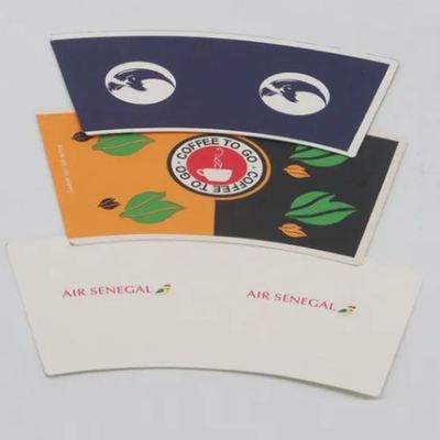 Buy Factory Hot Sale 1-7 Colors 2.5oz 4oz 6oz 7oz 8oz Coffee Paper Cup Fan online manufacture