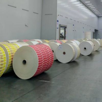 kaufen Various Colors Acceptable PLA Coated Paper Cup Fans Customized Wholesale Wood Pulp Paper Roll online manufacture