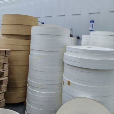 satın al Biyodegradable Cup Bottom Roll Kağıt yapmak için kaplı kağıt rulo Single PE PLA Bottom 200-300GSM Beyaz İçecek Flexographic Baskı online manufacture