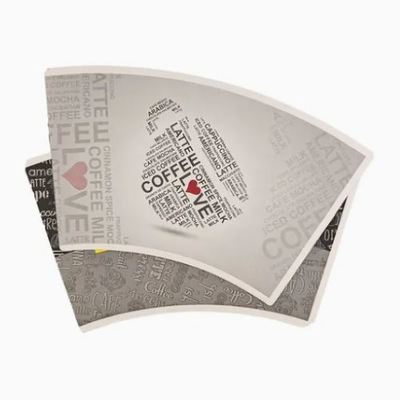 comprar Imponente a água PE único ou PLA único revestido de bebida chá de chá de café Copo de papel em branco ventilador de copo online manufacture