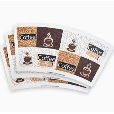 kopen High Bulk Biodegradable Greaseproof 250GSM-350GSM Paper Cup Fan PE PLA bedekt voor het maken van papieren kopjes online manufacture