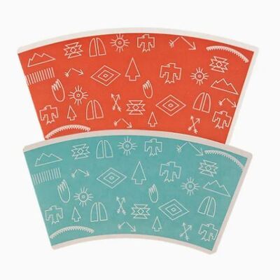 Beli Bahan baku 100% Virgin Pulp 10oz 12oz 14oz 16oz Custom Paper Cup Fan online manufacture