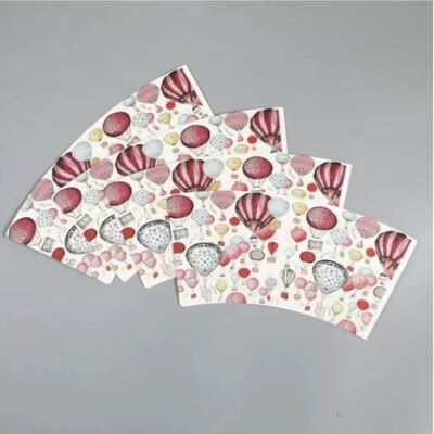 Mua Flexo Offset Printing phủ PE PLA Paper Cup Fan cho Cốc giấy cà phê Kiểm soát nước Kiểm soát mỡ online manufacture