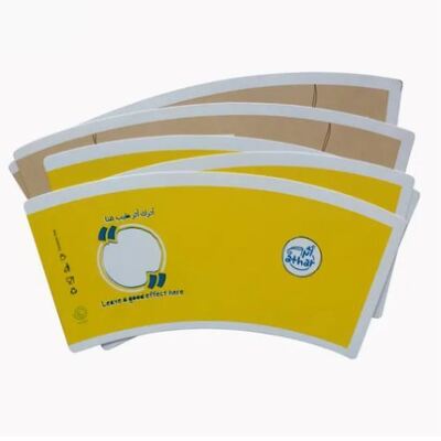 kaufen Die-Cutting Lebensmittelqualität Wärmedämmung 4oz / 6oz / 8oz gedruckte Einweg-Papier-Tasse Papier-Tasse Ventilator online manufacture