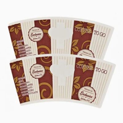 acheter Fabrique en gros personnalisables simples PE PLA revêtus de papier blanc Ventilateurs de tasse online manufacture