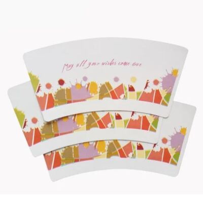 comprar Embalagem Copas para viagem Material-prima PE PLA revestido 1-7 cores Aceitar rolos de papel online manufacture