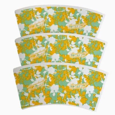 kopen 210 tot 350GSM Verscheidene op maat ontworpen papierbeker ventilator met PE coating Paper Cup Raw Material online manufacture