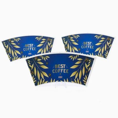 comprar Fan de papel impreso de un solo lado 7oz 8oz 9oz 10oz 170GSM 190GSM 220GSM Fan de taza online manufacture